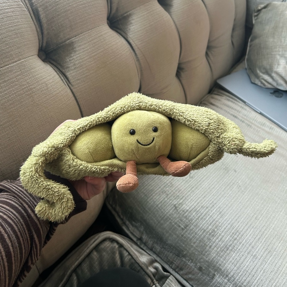 RETIRED 3 Peas in a Pod Jellycat
